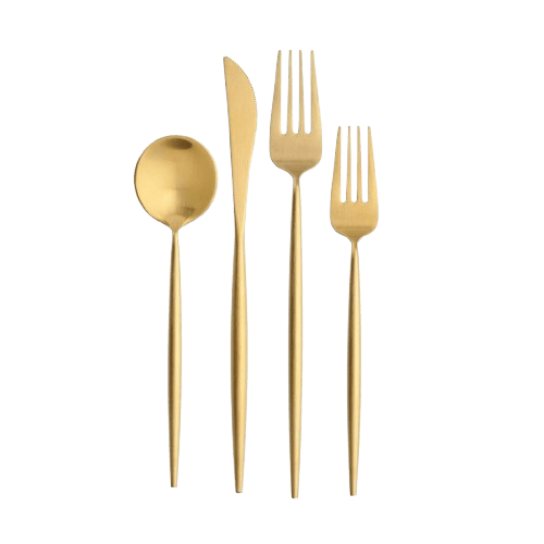 BRASS CUTLURY (POLISH) SET OF 4